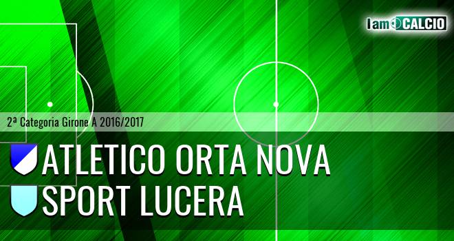 Team Orta Nova - Lucera Calcio