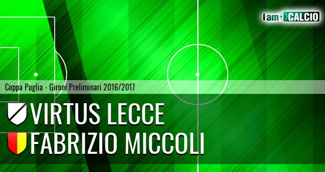 Virtus Lecce - Fabrizio Miccoli