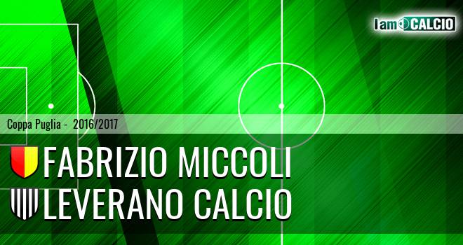 Fabrizio Miccoli - Leverano Calcio