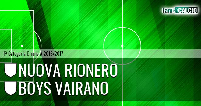 Real Rionero - Boys Vairano