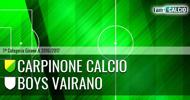 Carpinone Calcio - Boys Vairano