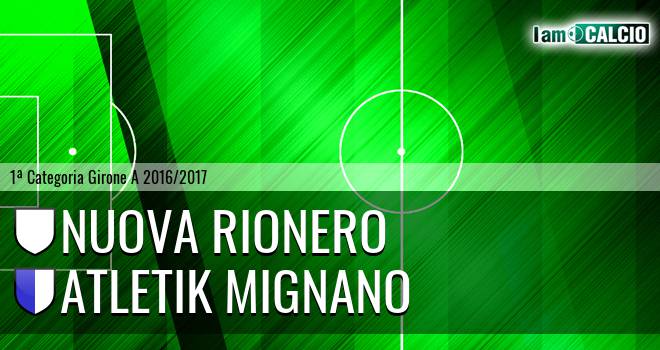 Real Rionero - Atletik Mignano