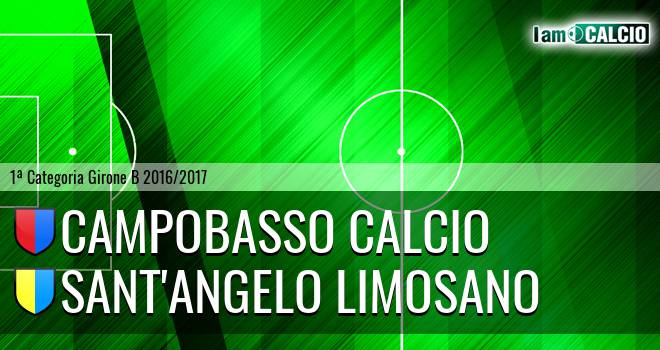 Campobasso Calcio - Sant'Angelo Limosano