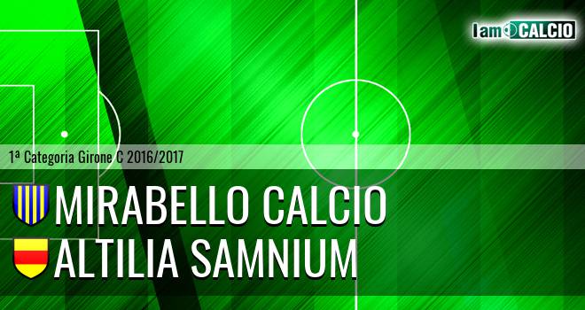 Mirabello Calcio - Altilia Samnium