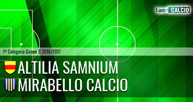 Altilia Samnium - Mirabello Calcio