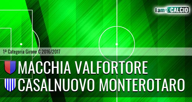 Macchia Valfortore - Casalnuovo Monterotaro