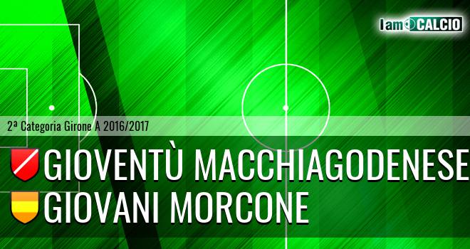 Gioventù Macchiagodenese - Giovani Morcone