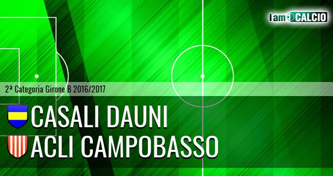 Casali Dauni - Acli Cb e Campodipietra