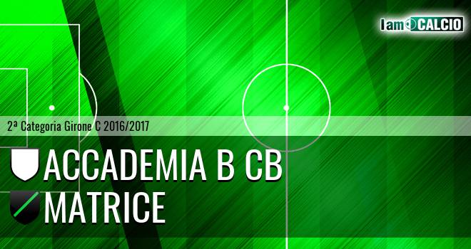 Accademia B CB - Matrice