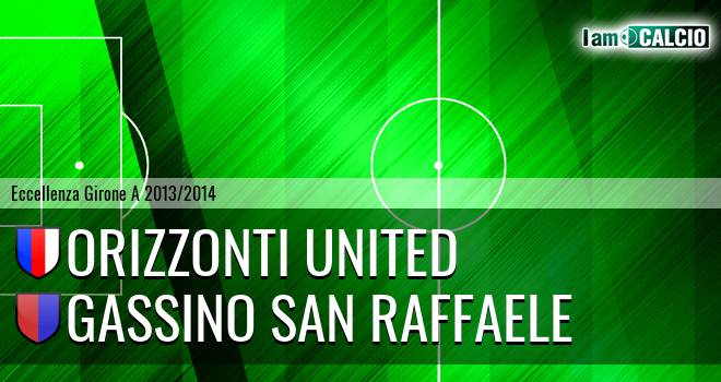 Orizzonti United - Gassino San Raffaele