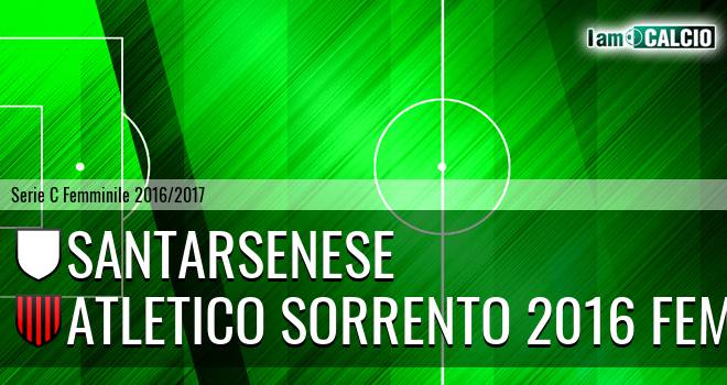 Santarsenese - Atletico Sorrento 2016 Fem.