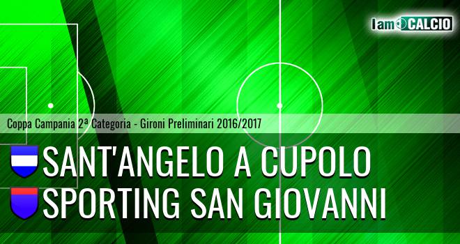 Sant'Angelo a Cupolo - Sporting San Giovanni