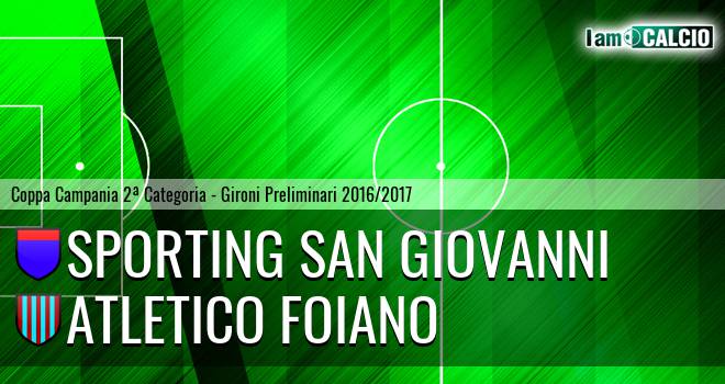 Sporting San Giovanni - Atletico Foiano
