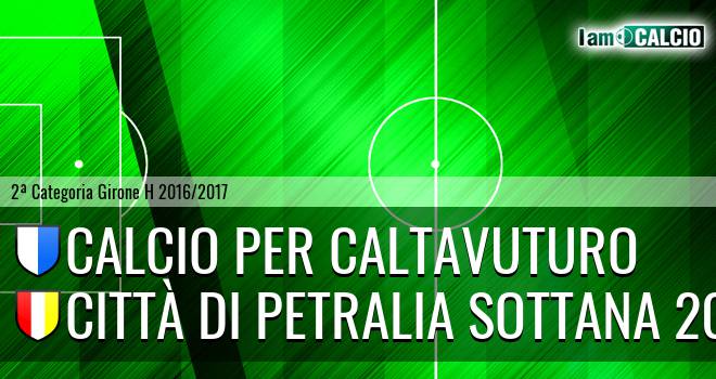 Calcio Per Caltavuturo - Città di Petralia Sottana 2013