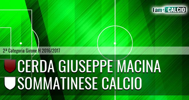 Cerda Giuseppe Macina - Sommatinese Calcio