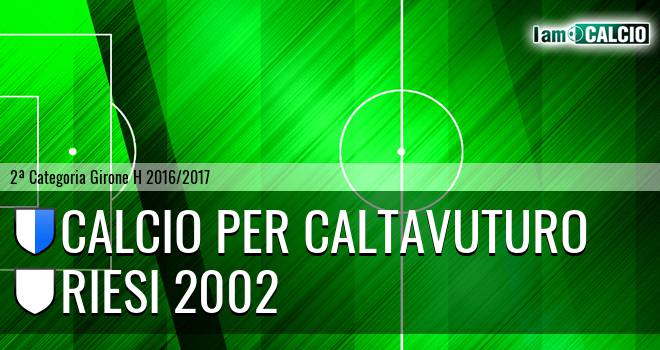 Calcio Per Caltavuturo - Riesi 2002