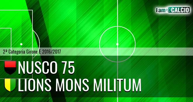 Nusco - Lions Mons Militum