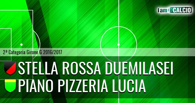 Stella Rossa Duemilasei - Piano Pizzeria Lucia