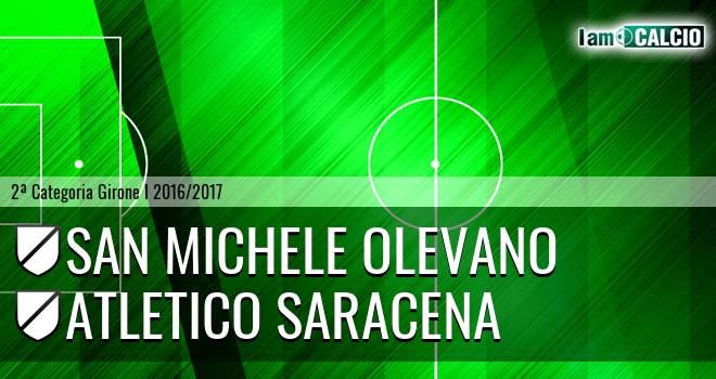 San Michele Olevano - Atletico Saracena