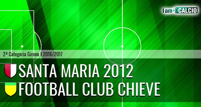 Santa Maria 2012 - Football Club Chieve