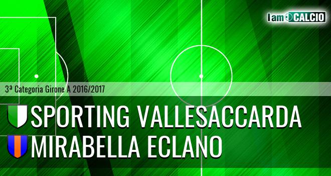 Sporting Vallesaccarda - Mirabella Eclano