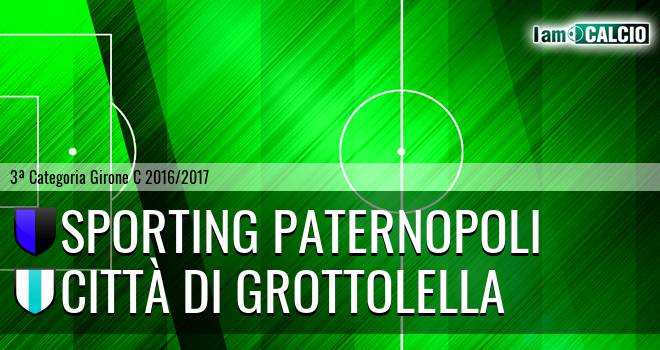 Sporting Paternopoli - Città di Grottolella