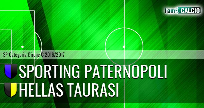 Sporting Paternopoli - Hellas Taurasi