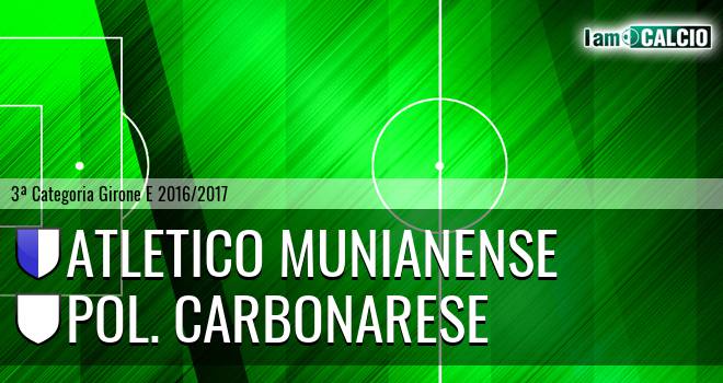 Atletico Munianense - Pol. Carbonarese