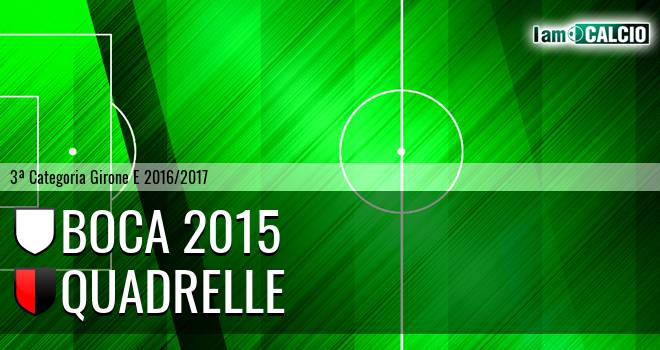 Boca 2015 - Quadrelle