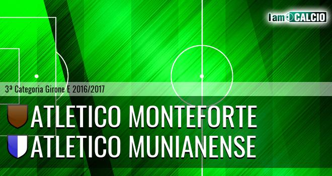 Virtus Monteforte Irpino - Atletico Munianense