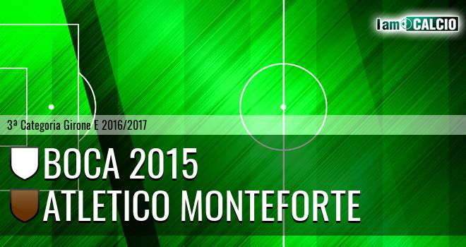 Boca 2015 - Virtus Monteforte Irpino