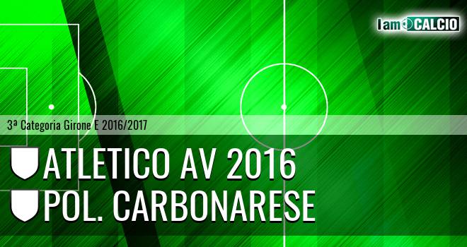 Atletico AV Marzano - Pol. Carbonarese