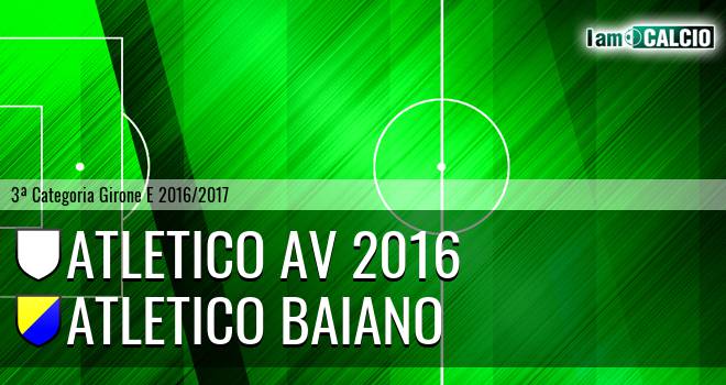 Atletico AV Marzano - Atletico Baiano