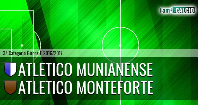 Atletico Munianense - Virtus Monteforte Irpino