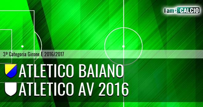 Atletico Baiano - Atletico AV Marzano