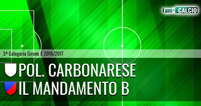 Pol. Carbonarese - Il Mandamento B