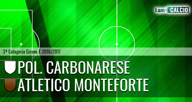 Pol. Carbonarese - Virtus Monteforte Irpino