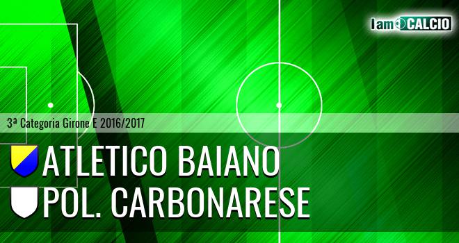 Atletico Baiano - Pol. Carbonarese