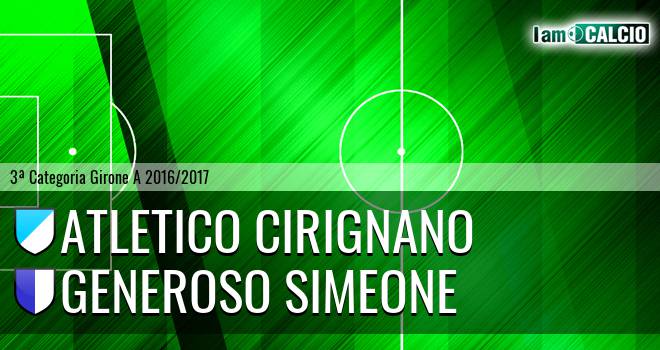 Atletico Cirignano - Generoso Simeone