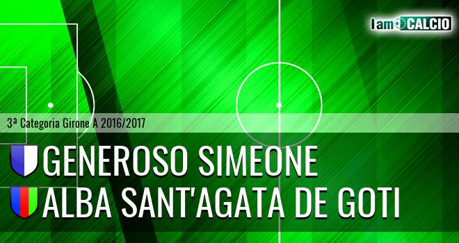 Generoso Simeone - Alba Sant'Agata de Goti