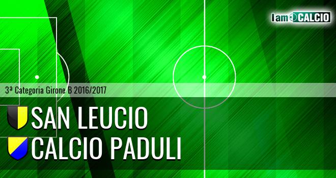 San Leucio - Calcio Paduli