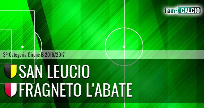 San Leucio - Fragneto L'Abate