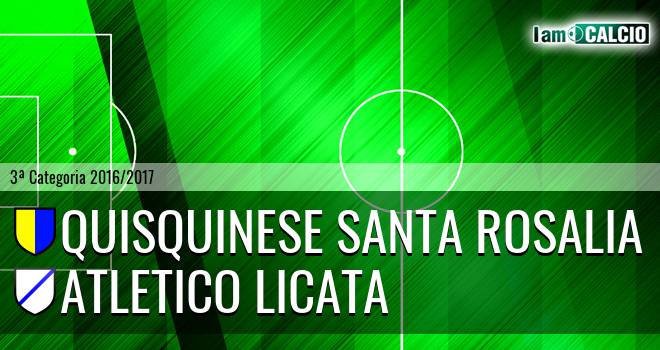 Quisquinese Santa Rosalia - Atletico Licata