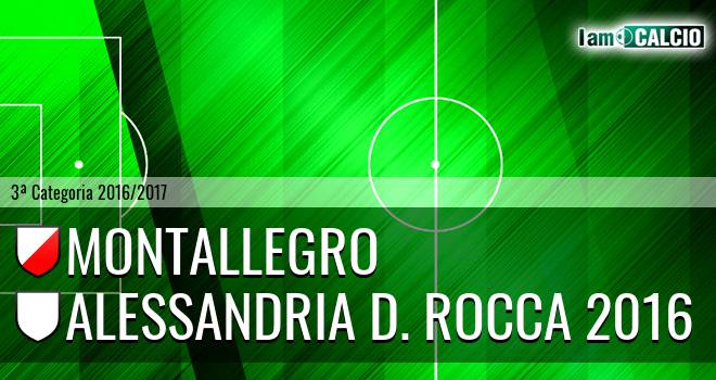 Montallegro - Alessandria D. Rocca 2016