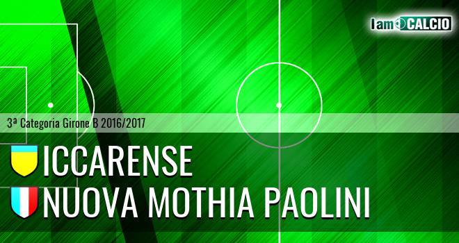 Iccarense - Nuova Mothia Paolini