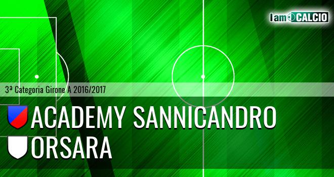 Academy Sannicandro - Orsara