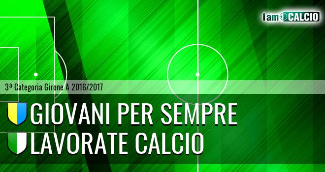 Giovani Per Sempre - Lavorate Calcio