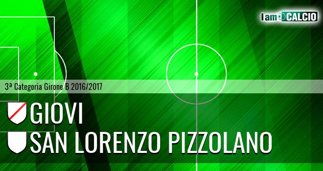 Giovi Calcio Rufoli - San Lorenzo Pizzolano