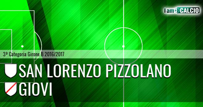 San Lorenzo Pizzolano - Giovi Calcio Rufoli