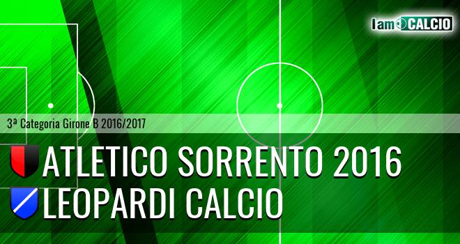 Atletico Sorrento 2016 - Leopardi Calcio